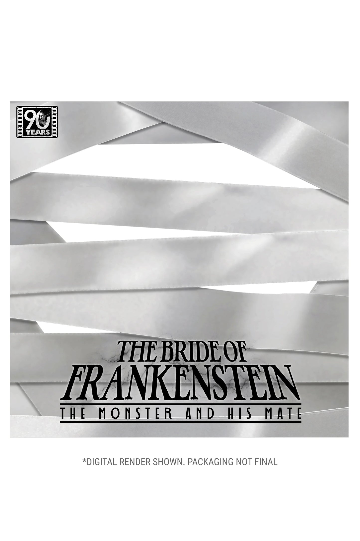 Pre-Order: Universal Monsters: The Bride of Frankenstein - The Monster & His Bride (90th Anniversary) Actionfiguren 2er-Pack 18cm NECA Exclusive 2025