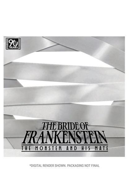Pre-Order: Universal Monsters: The Bride of Frankenstein - The Monster & His Bride (90th Anniversary) Actionfiguren 2er-Pack 18cm NECA Exclusive 2025