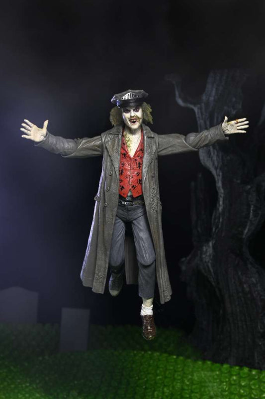 Pre-Order: Beetlejuice (1988 Movie) - Ultimate Beetlejuice: Tour Guide (Bio Exorcist) Actionfigur 18cm NECA 2024