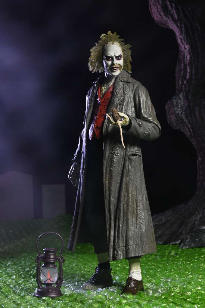 Pre-Order: Beetlejuice (1988 Movie) - Ultimate Beetlejuice: Tour Guide (Bio Exorcist) Actionfigur 18cm NECA 2024