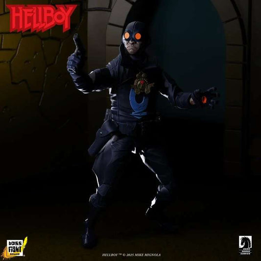 Pre-Order: Hellboy - Lobster Johnson (The Iron Prometheus) Wave 1 Actionfigur 17cm Boss Fight Studio 2025