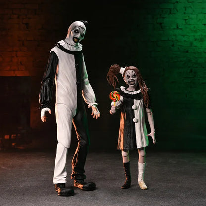 Terrifier 2 - Ultimate Art The Clown & Little Pale Girl (2-Pack) 17cm Actionfiguren NECA 2026