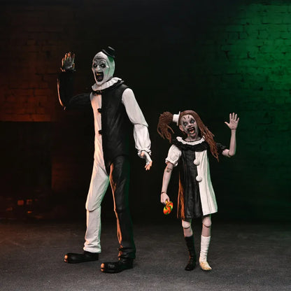Terrifier 2 - Ultimate Art The Clown & Little Pale Girl (2-Pack) 17cm Actionfiguren NECA 2026