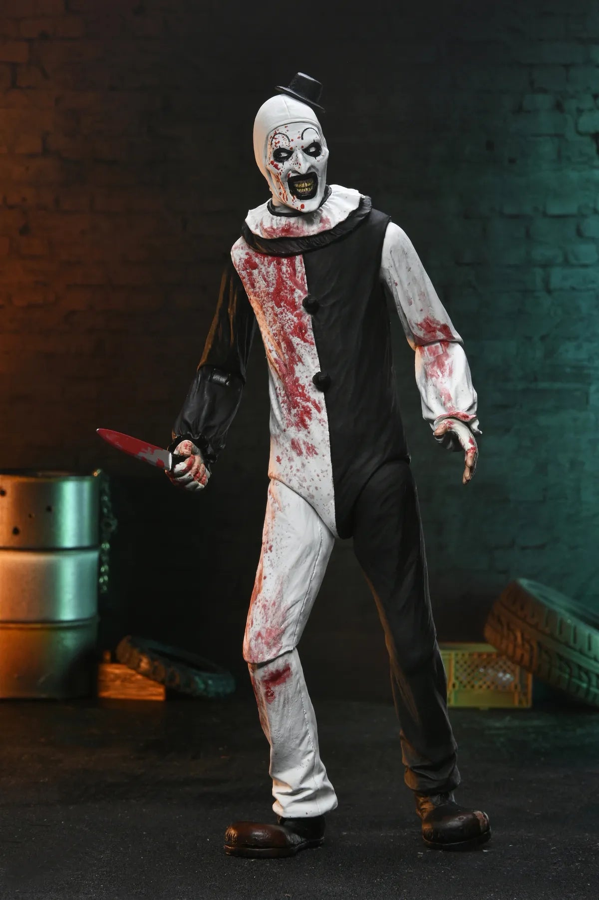 Terrifier 2 - Ultimate Art The Clown (Blood Splattered) 18cm Actionfiguren NECA 2026