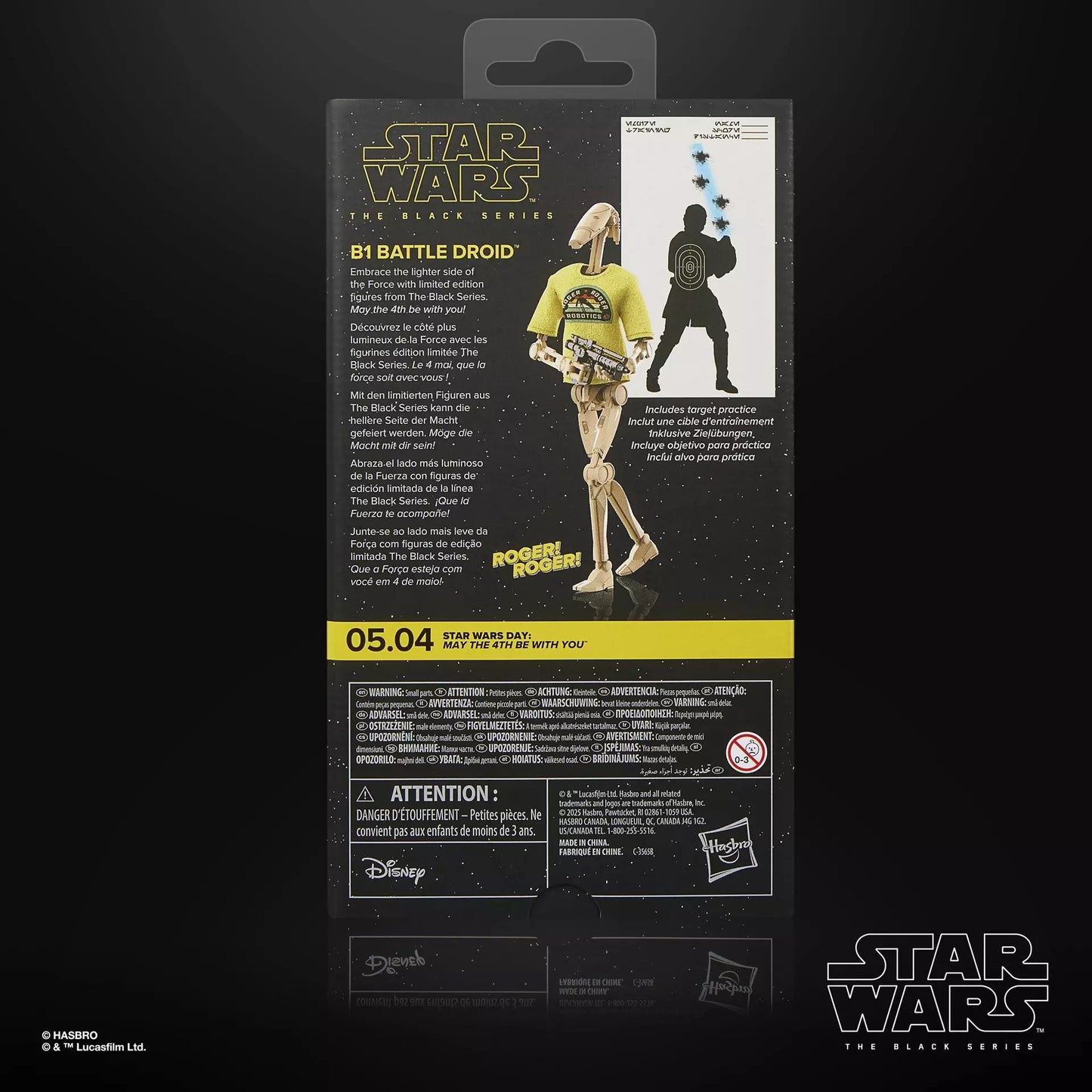 Star Wars: Black Series - B1 Battle Droid (May The 4th) 15cm Actionfigur Hasbro 2026 Exclusive