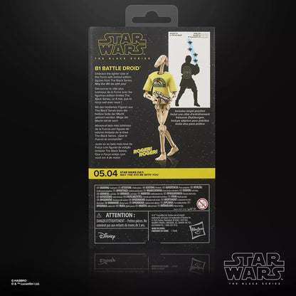 Star Wars: Black Series - B1 Battle Droid (May The 4th) 15cm Actionfigur Hasbro 2026 Exclusive