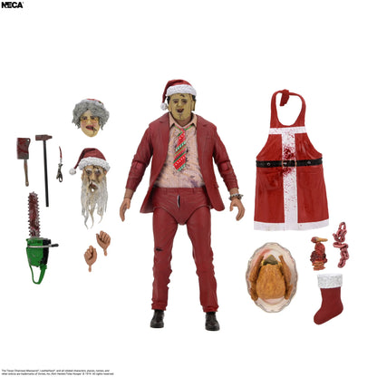 The Texas Chainsaw Massacre - Ultimate Santa Leatherface 18cm Actionfigur NECA 2026