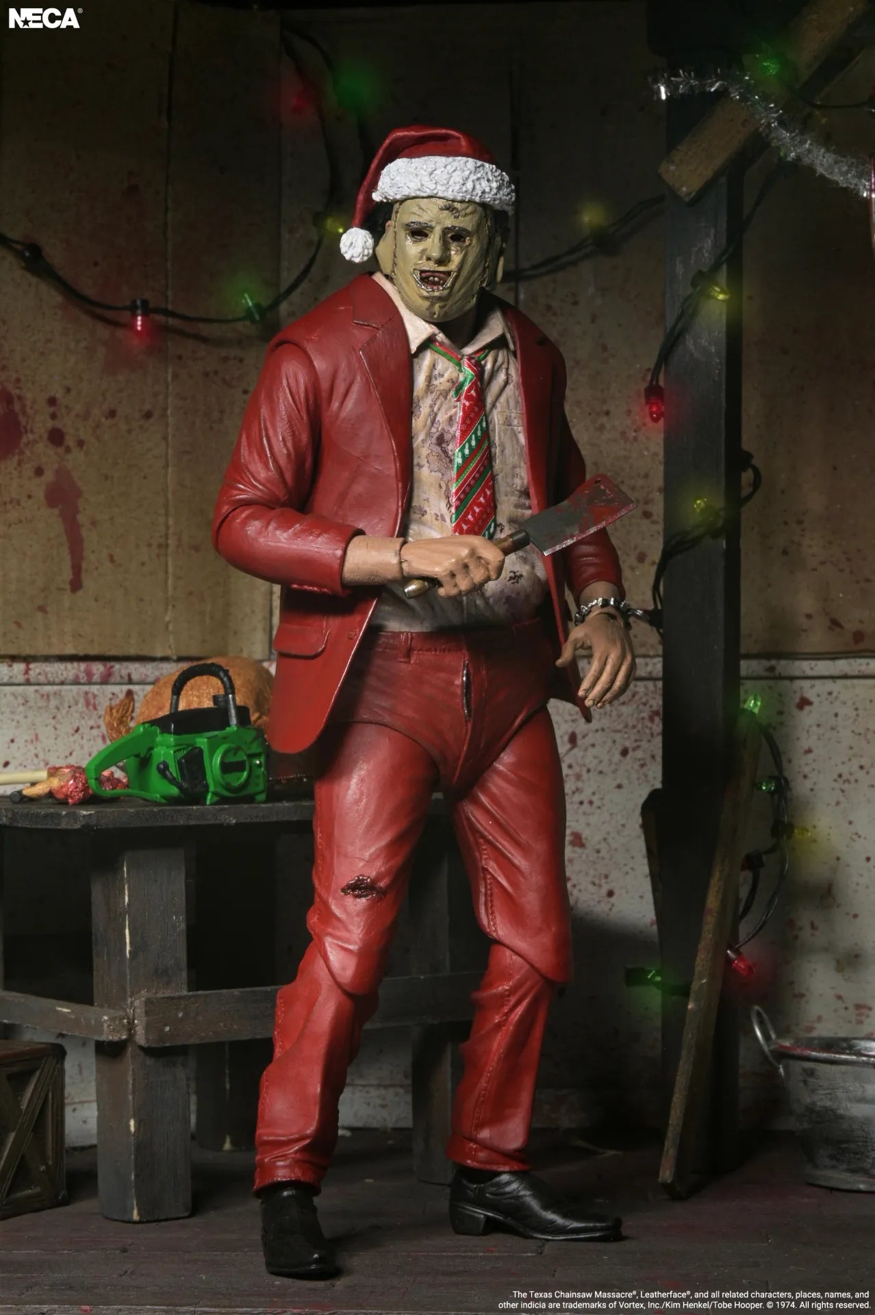 The Texas Chainsaw Massacre - Ultimate Santa Leatherface 18cm Actionfigur NECA 2026