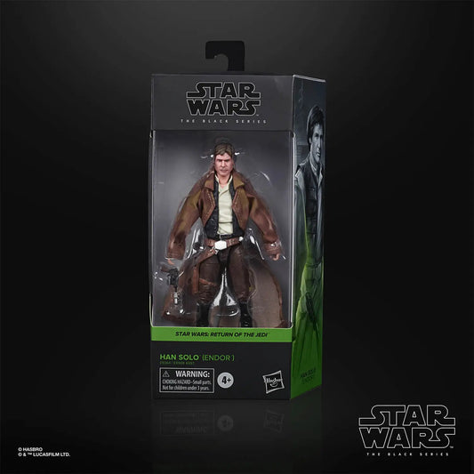 Star Wars Black Series: Han Solo (Endor) (Return of the Jedi) Actionfigur 15cm Hasbro 2020