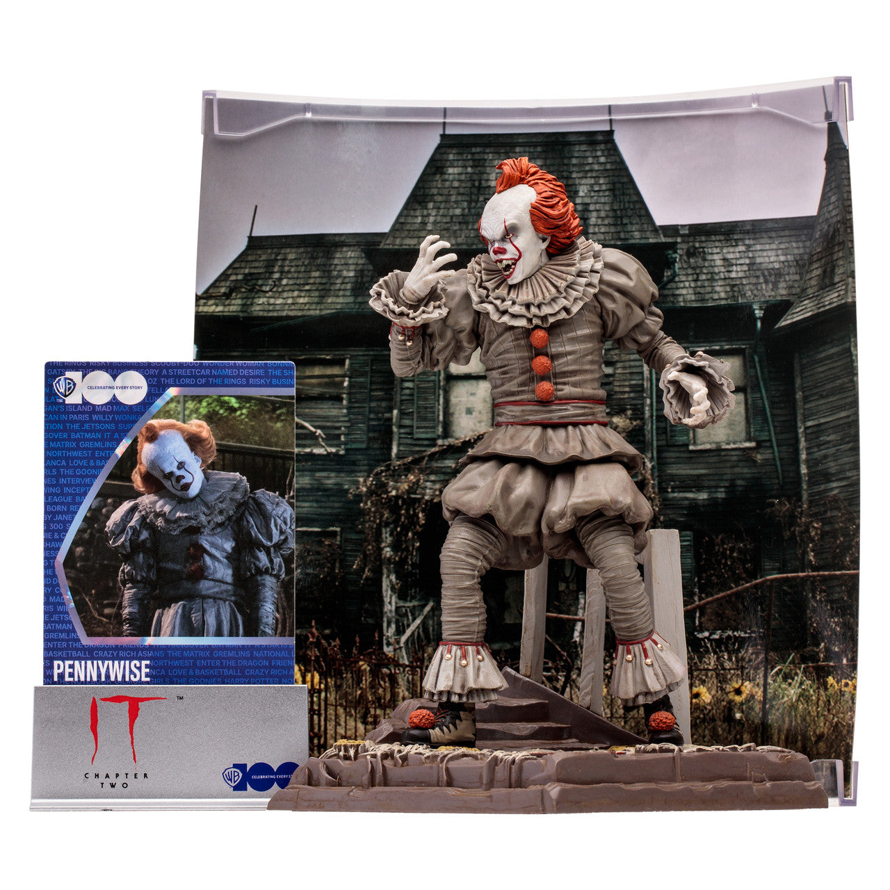 Movie Maniacs WB 100: IT Chapter 2 - Pennywise PVC Statue 15cm McFarlane 2023 Limited Edition