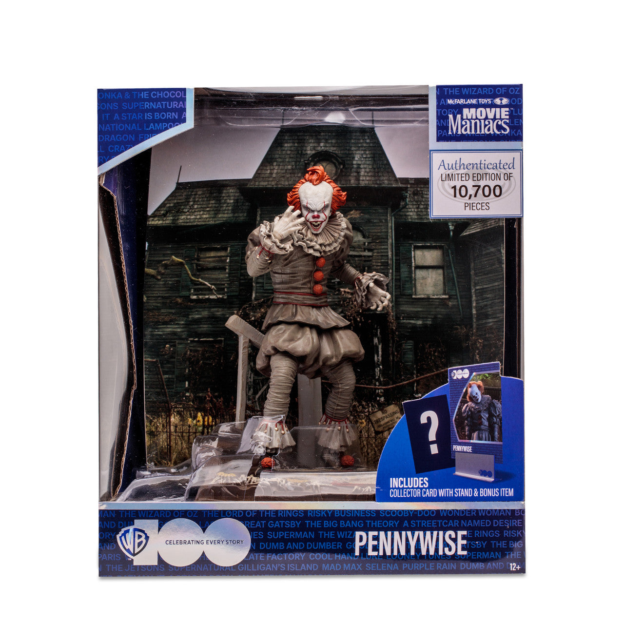 Movie Maniacs WB 100: IT Chapter 2 - Pennywise PVC Statue 15cm McFarlane 2023 Limited Edition