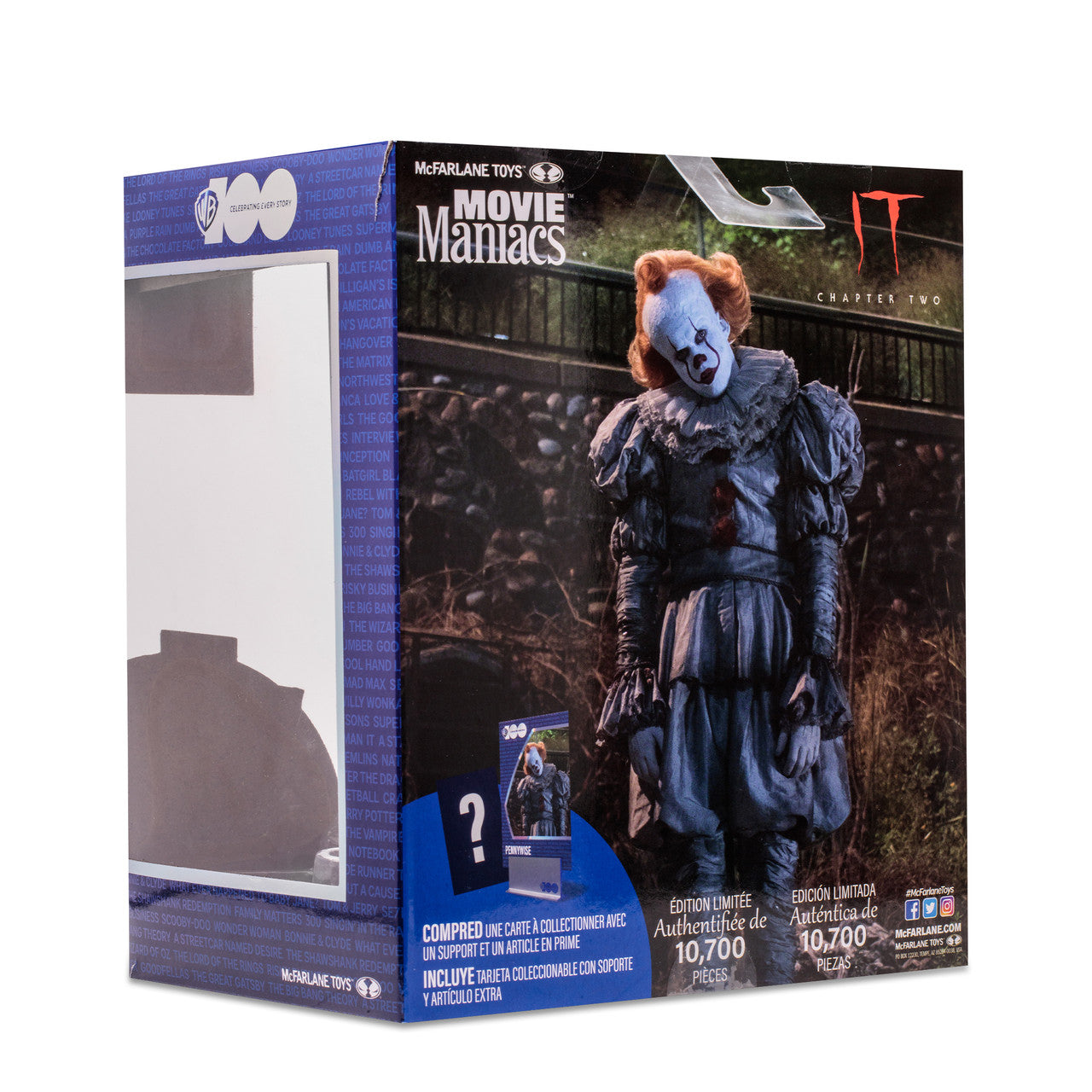 Movie Maniacs WB 100: IT Chapter 2 - Pennywise PVC Statue 15cm McFarlane 2023 Limited Edition