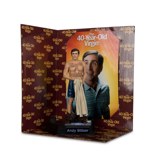 Movie Maniacs: The 40 Year Old Virgin - Andy Stitzer PVC Statue 15cm McFarlane 2024 Limited Edition