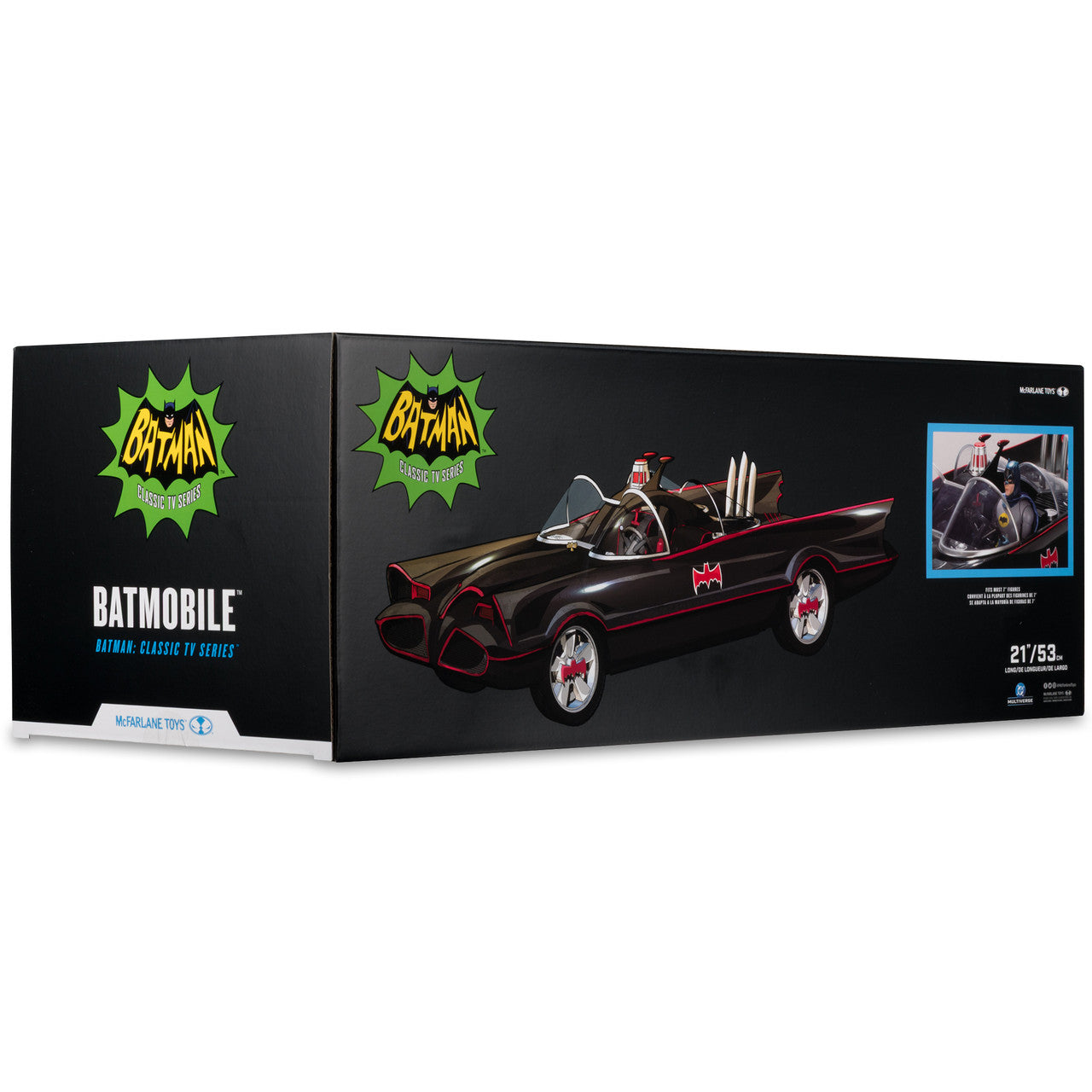 Pre-Order: Batman TV Series 1966 - Batmobile 53cm (Fahrzeug) McFarlane Toys 2025