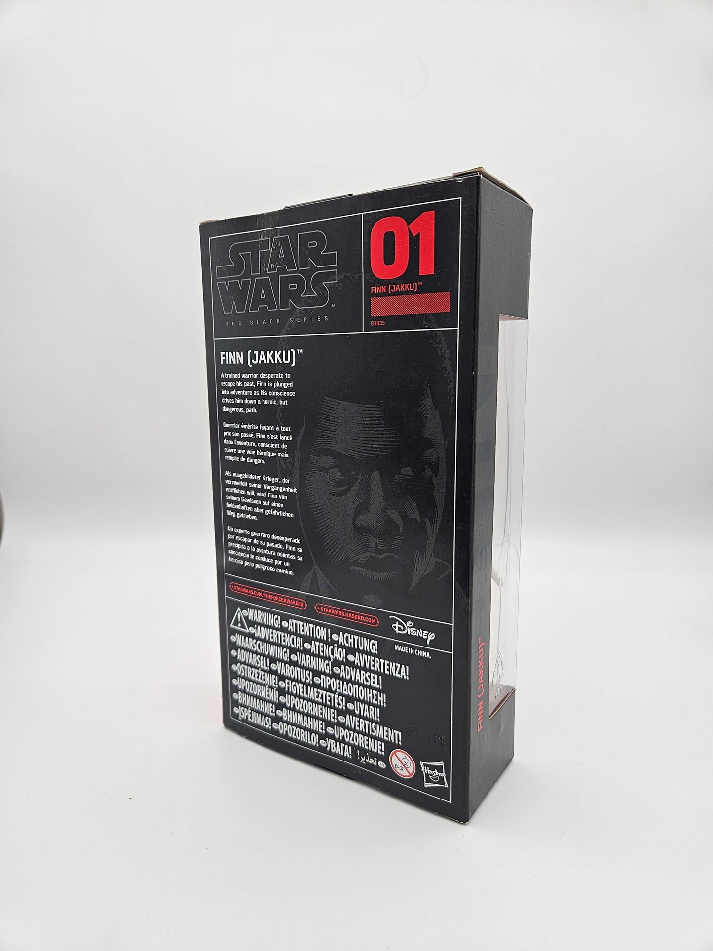 Star Wars Black Series: Finn (Jakku) #01 Red Line 15cm Actionfigur Hasbro 2015