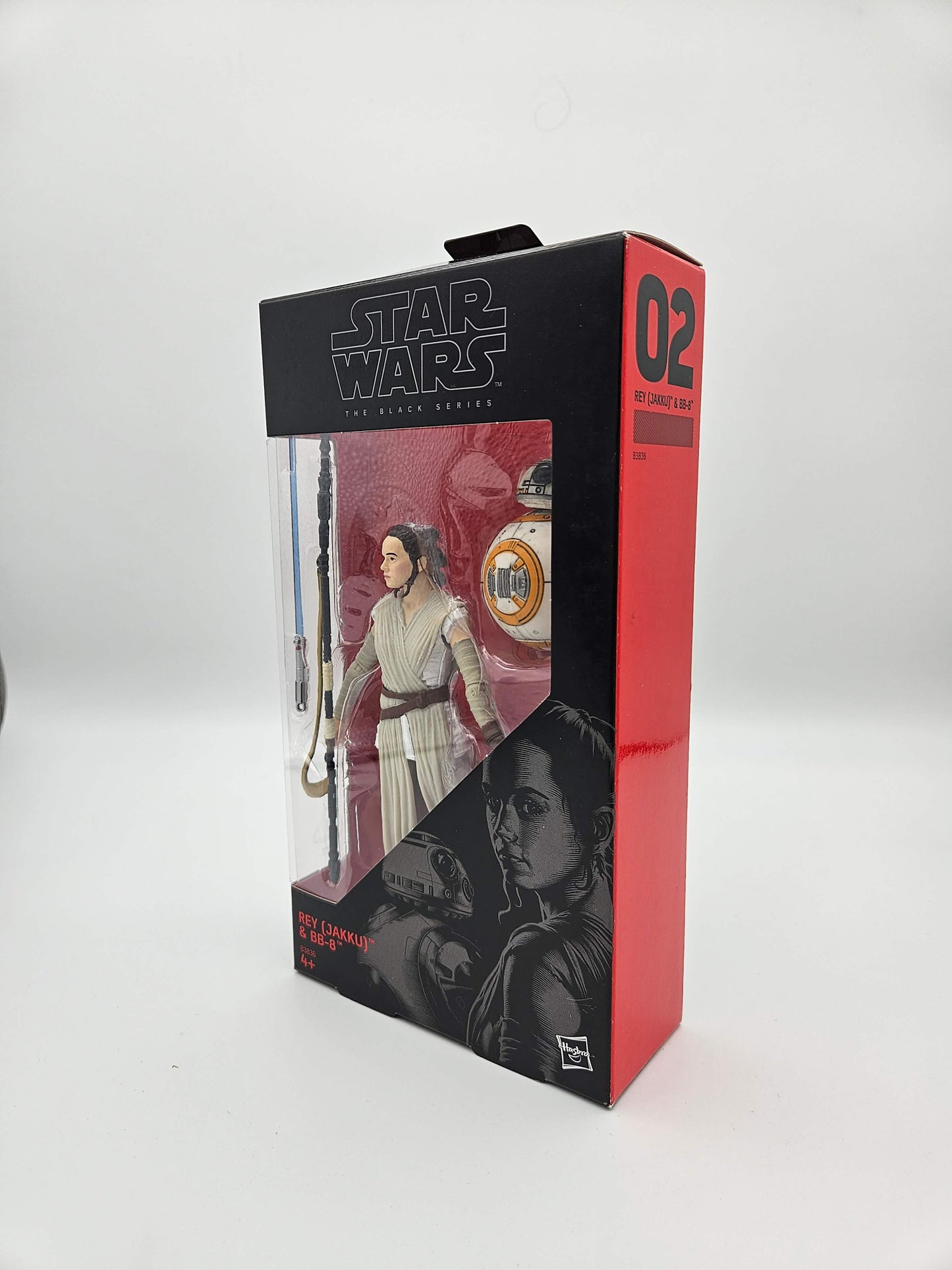 Star Wars Black Series: Rey (Jakku) & BB-8 #02 Red Line 15cm Actionfigur Hasbro 2015