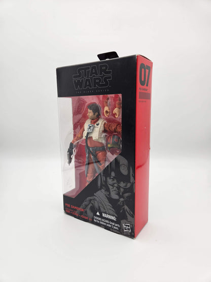 Star Wars Black Series: Poe Dameron #07 Red Line 15cm Actionfigur Hasbro 2015 (Auspacker)