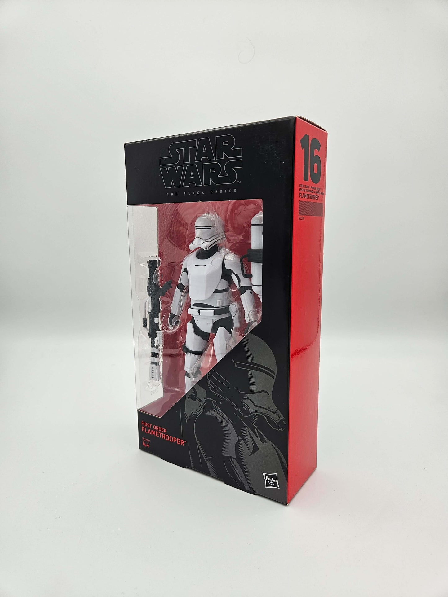 Star Wars Black Series: First Order Flametrooper #16 Red Line 15cm Actionfigur Hasbro 2016