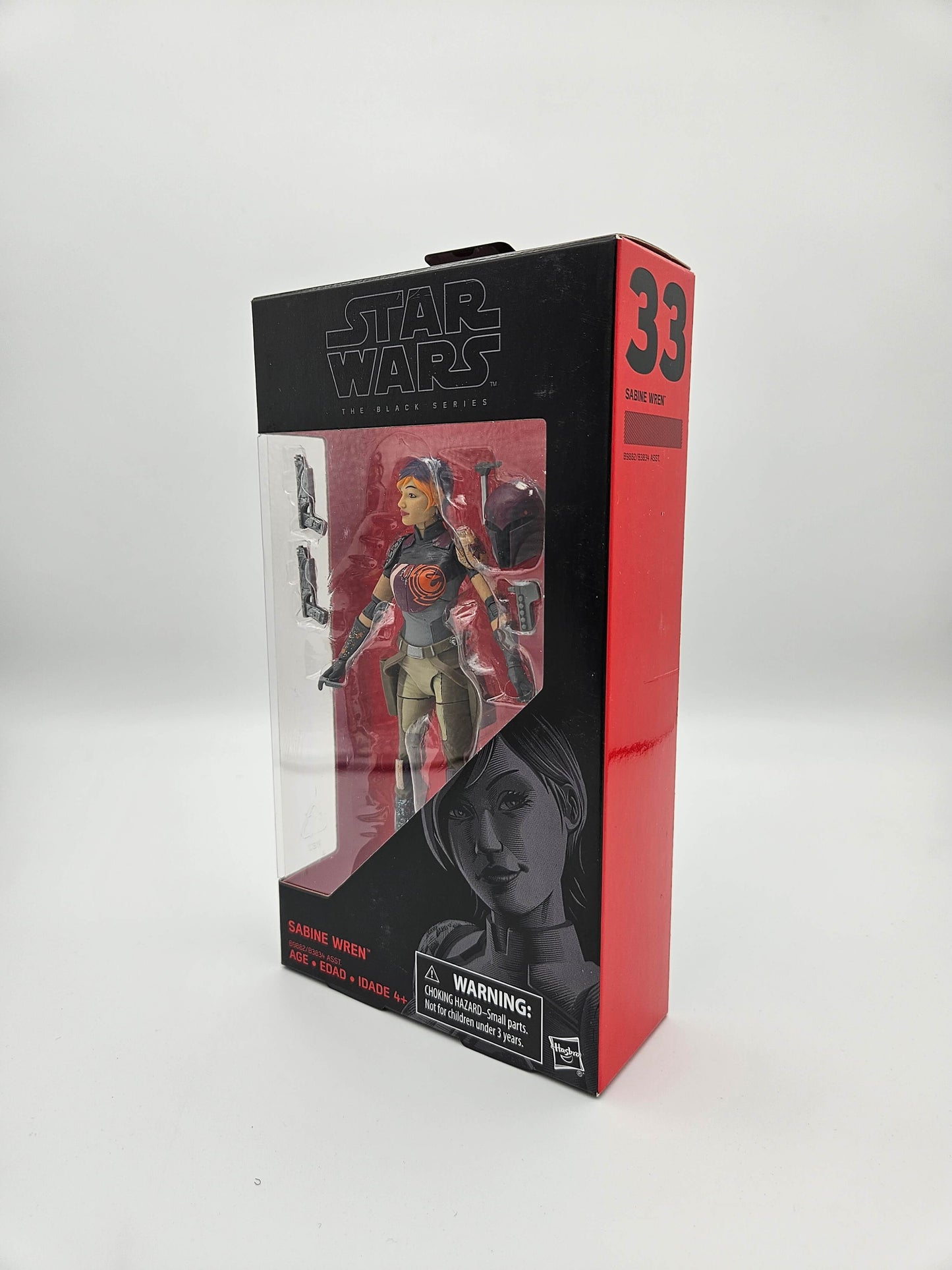 Star Wars Black Series: Sabine Wren #33 Red Line 15cm Actionfigur Hasbro 2017