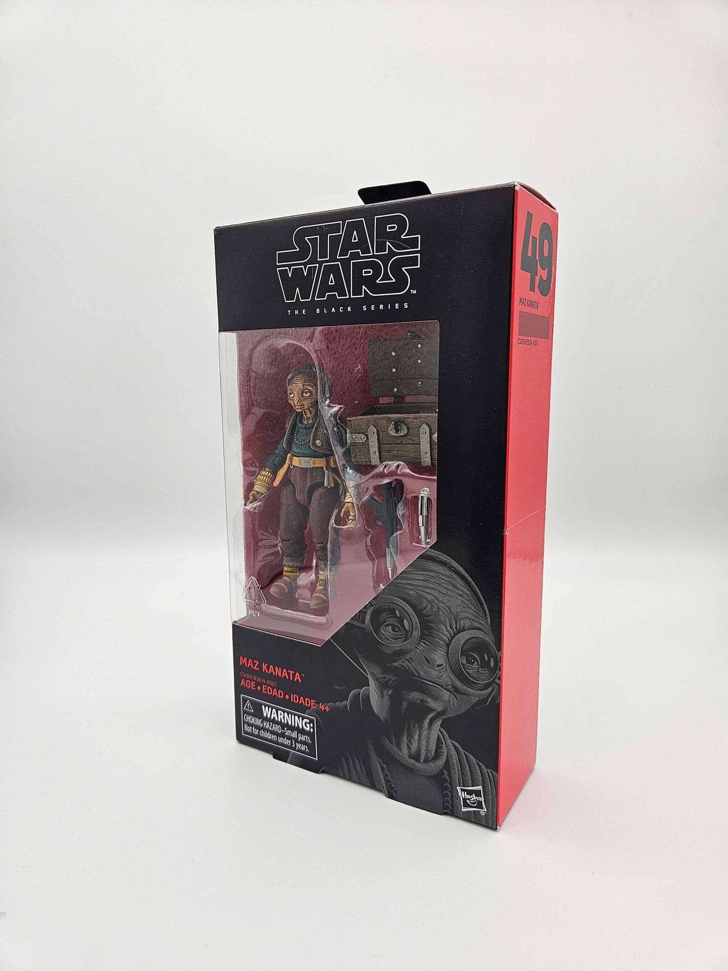 Star Wars Black Series: Maz Kanata #49 Red Line 15cm Actionfigur Hasbro 2017