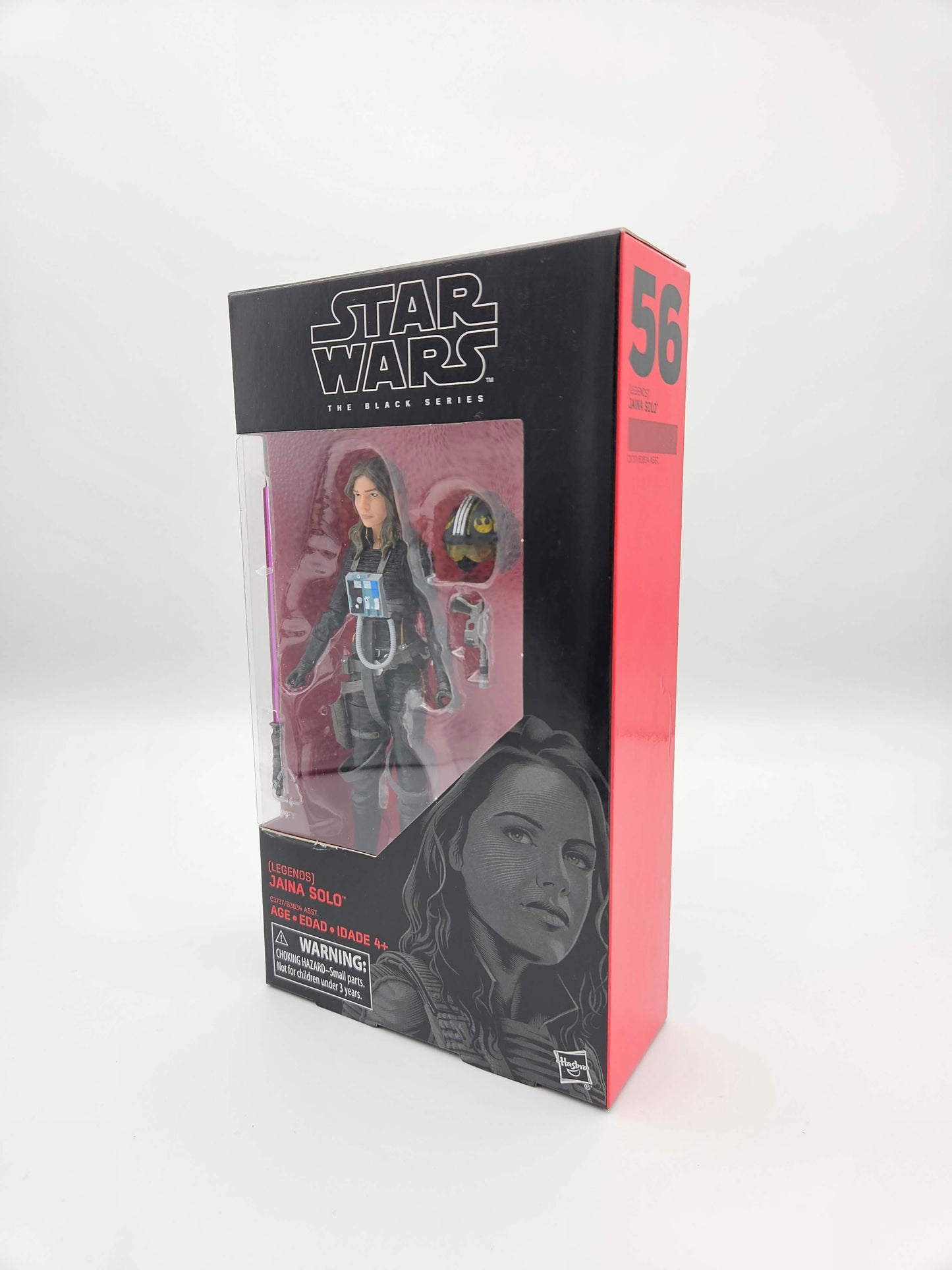 Star Wars Black Series: Jaina Solo #56 Red Line 15cm Actionfigur Hasbro 2017