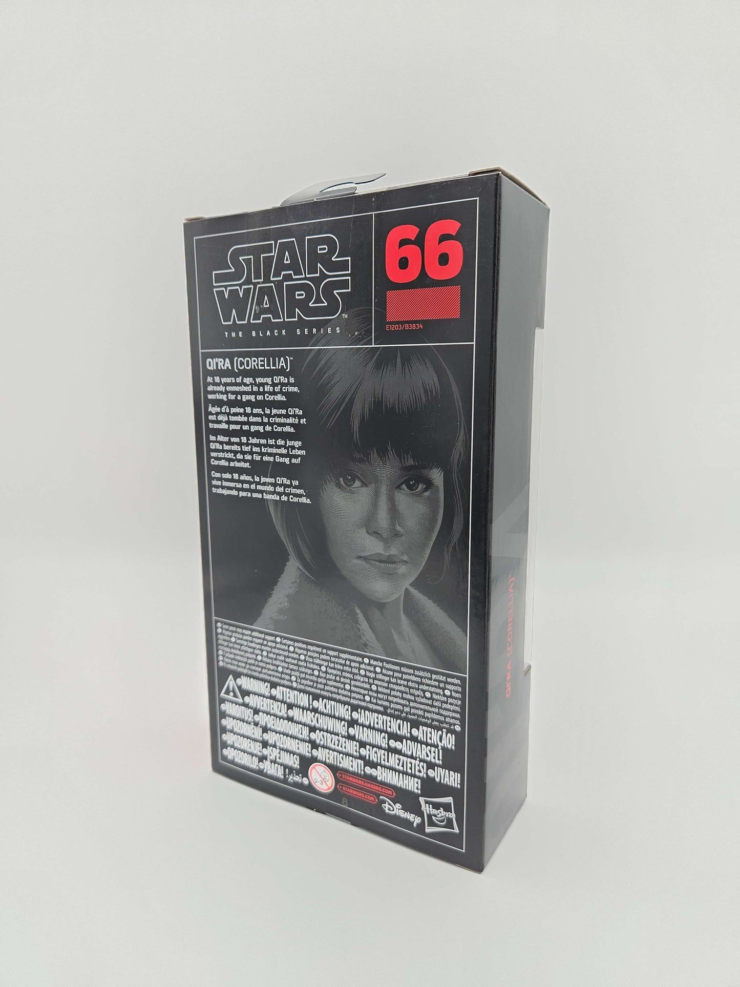 Star Wars Black Series: Qi'ra #66 Red Line 15cm Actionfigur Hasbro 2018