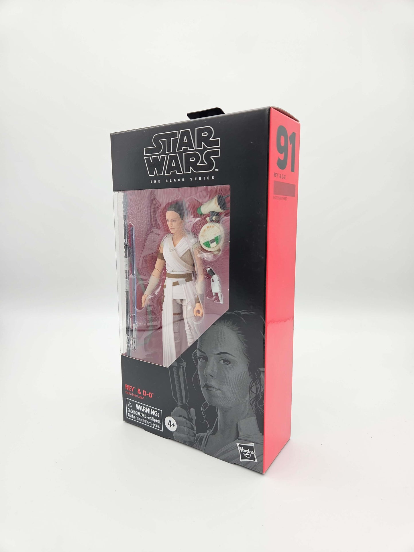 Star Wars Black Series: Rey & D-0 #91 Red Line 15cm Actionfigur Hasbro 2019