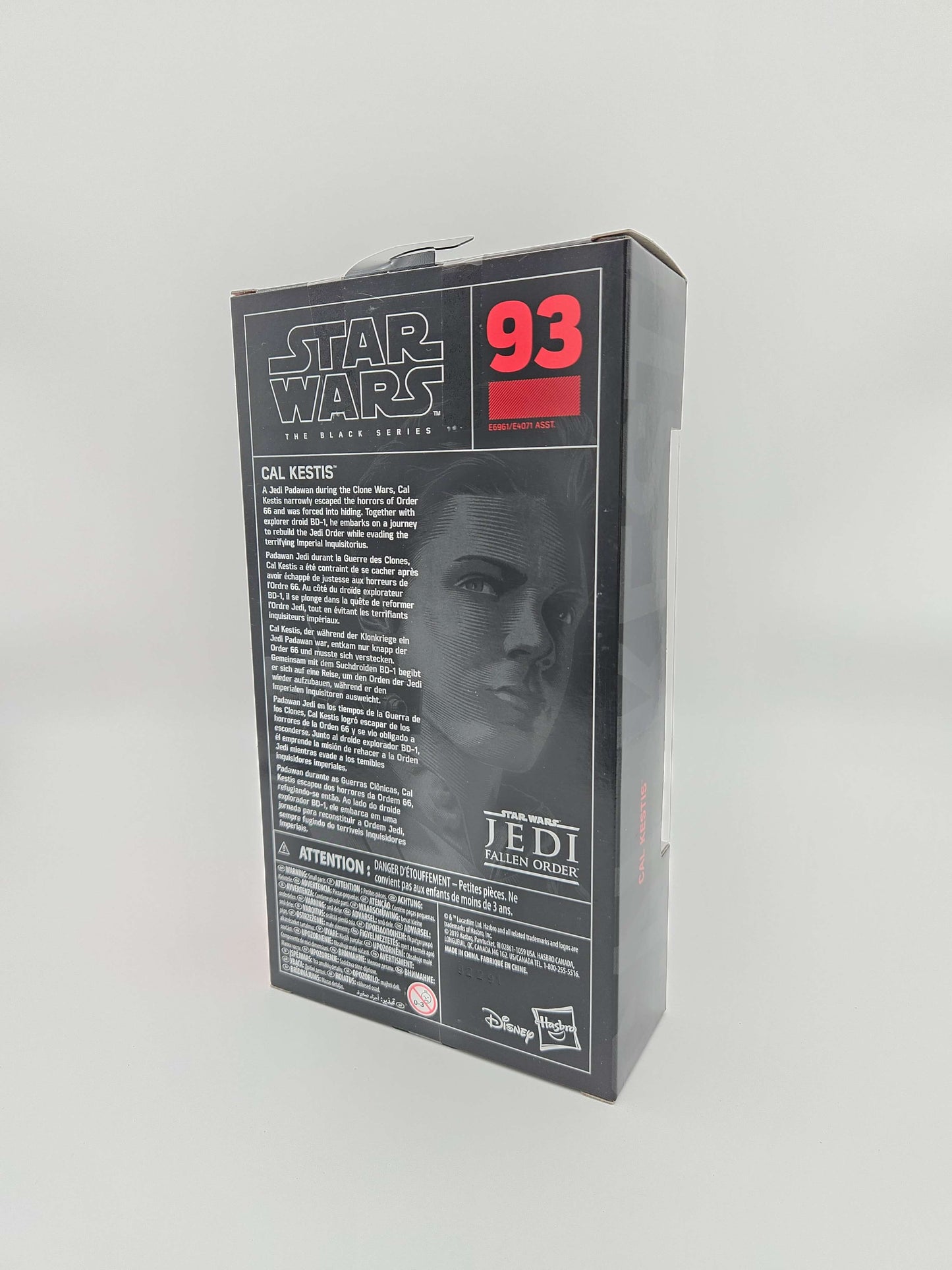 Star Wars Black Series: Cal Kestis #93 Red Line (First Release) 15cm Actionfigur Hasbro 2019