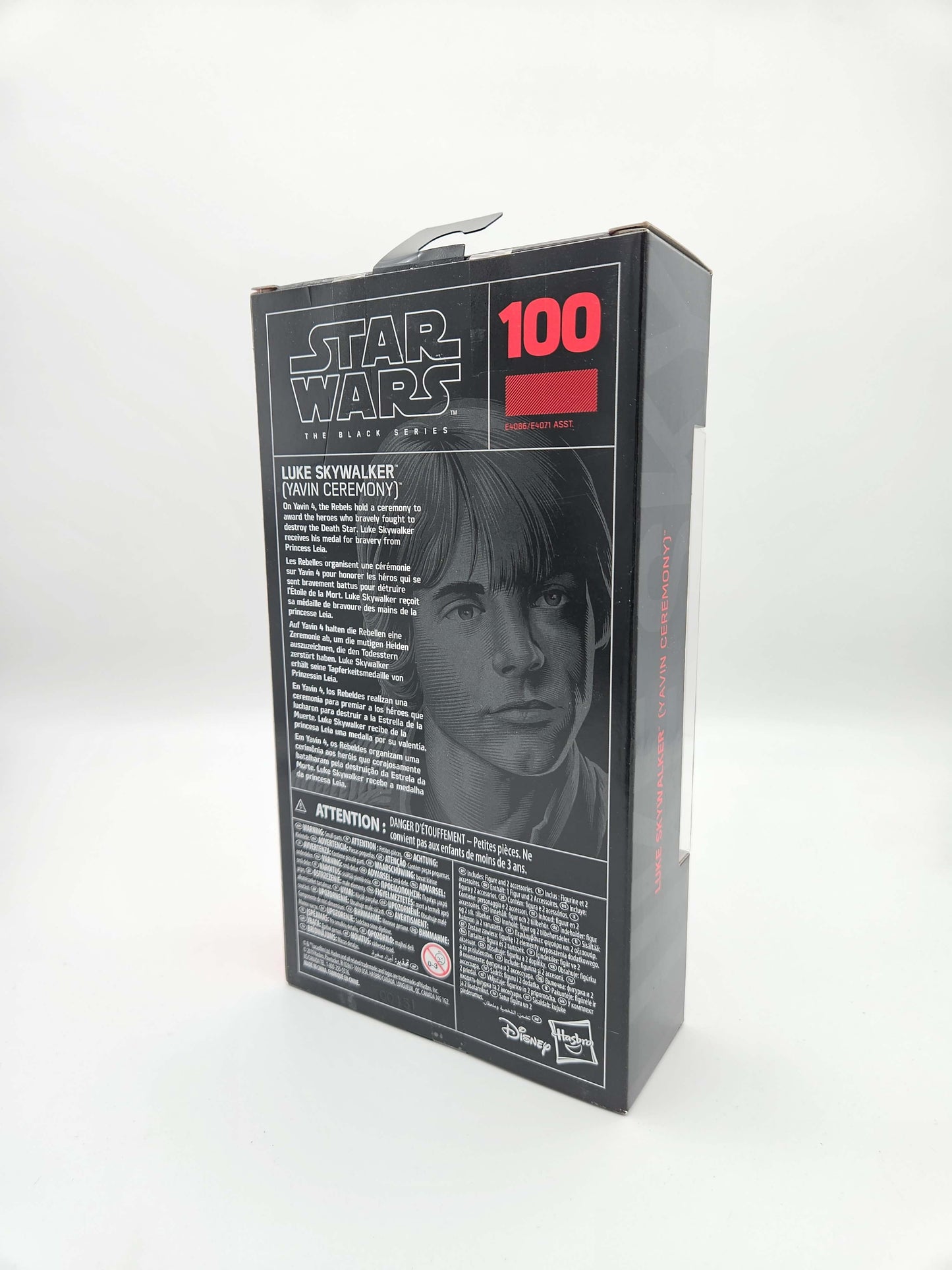 Star Wars Black Series: Luke Skywalker (Yavin Ceremony) #100 Red Line 15cm Actionfigur Hasbro 2019