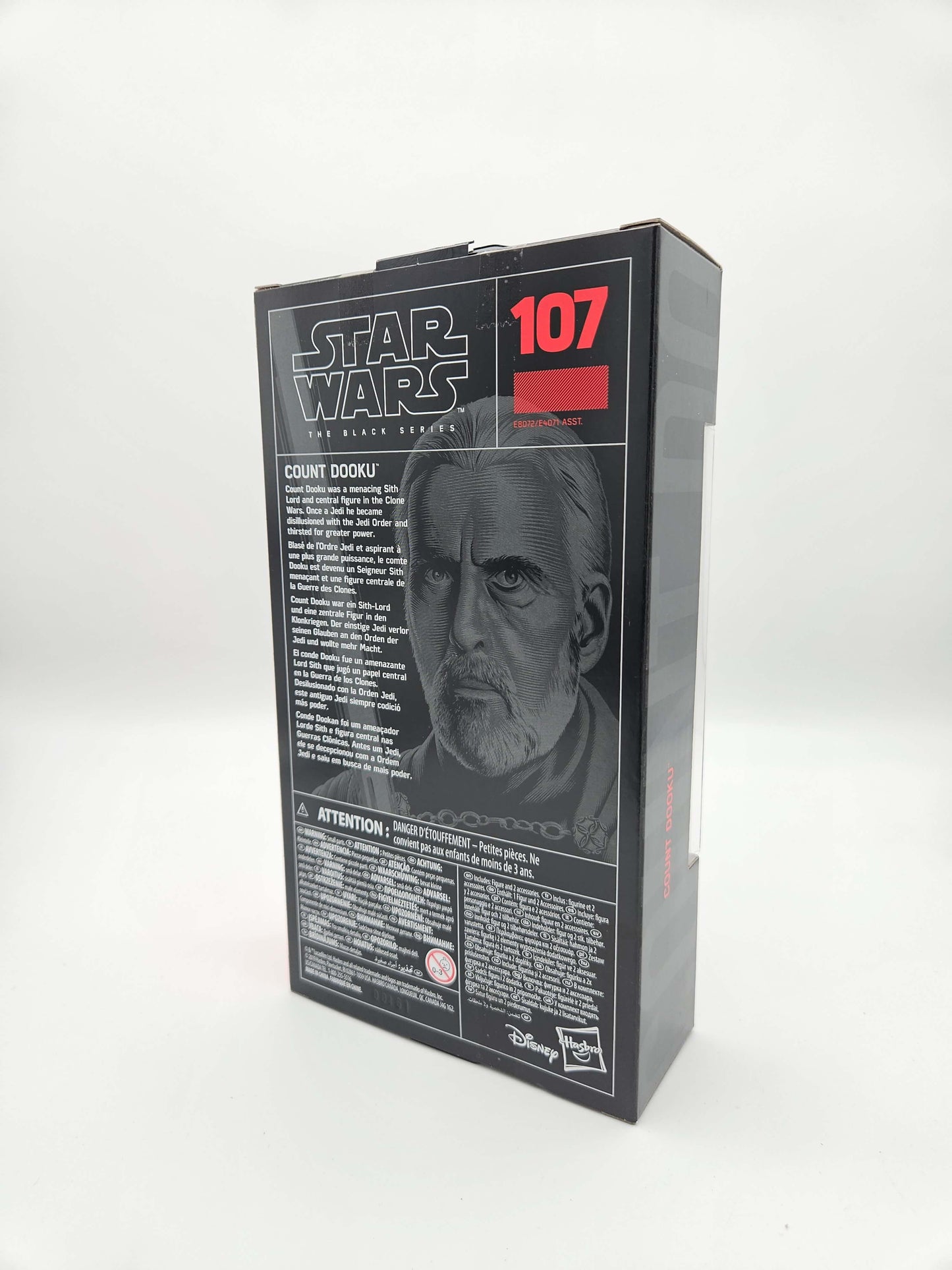 Star Wars Black Series: Count Dooku #107 Red Line 15cm Actionfigur Hasbro 2020