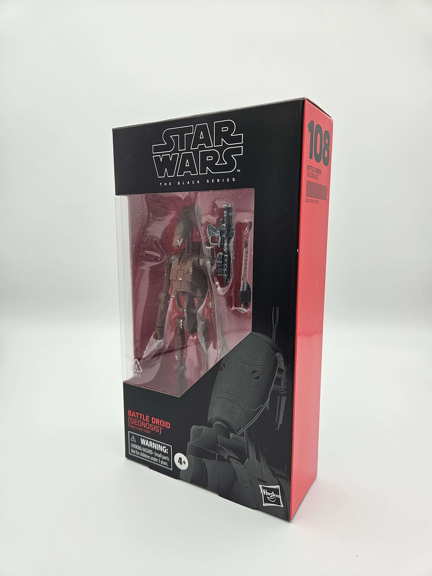 Star Wars Black Series: Battle Droid (Geonosis) #108 Red Line 15cm Actionfigur Hasbro 2020