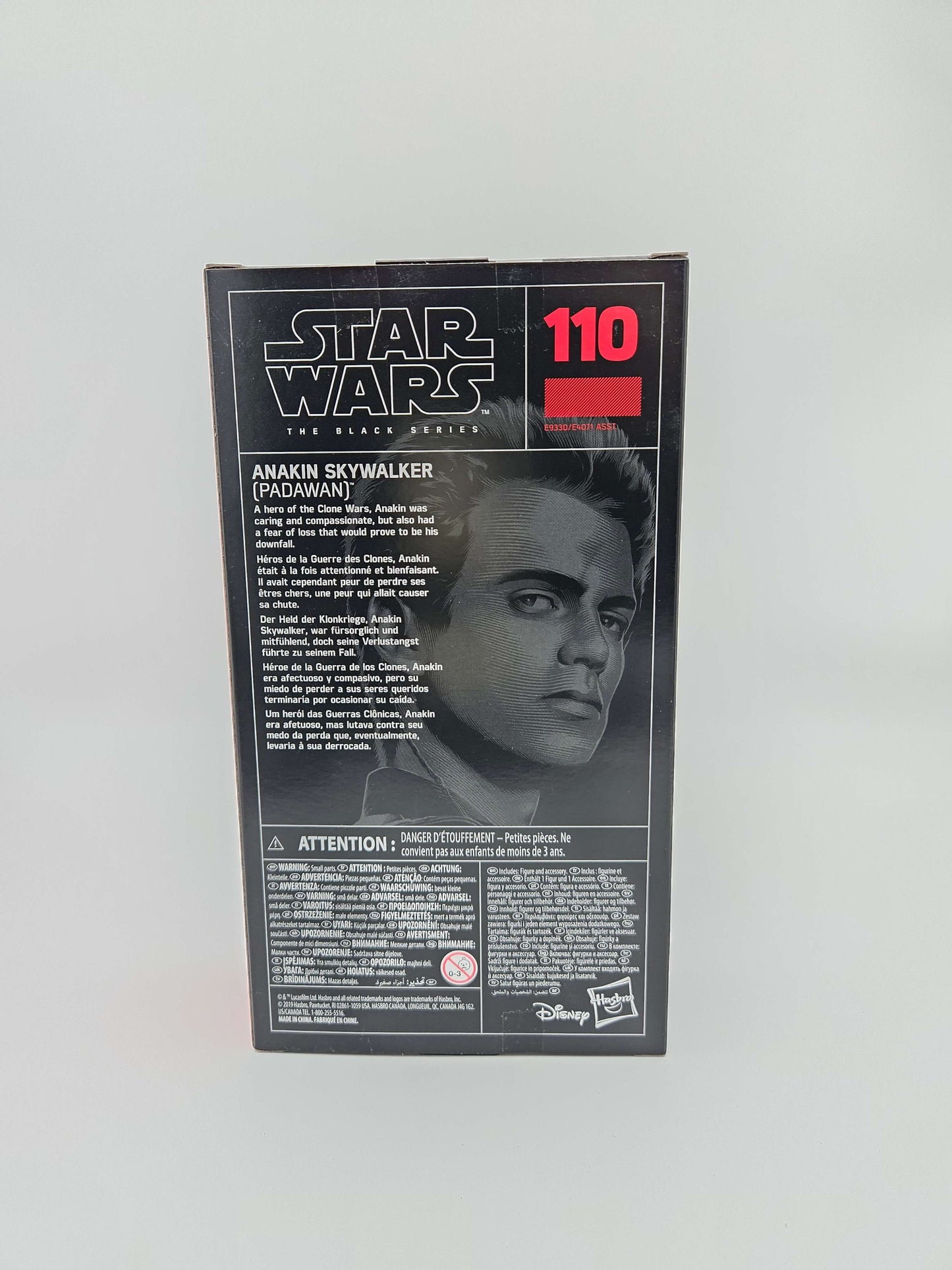 Star Wars Black Series: Anakin Skywalker (Padawan) #110 Red Line 15cm Actionfigur Hasbro 2020