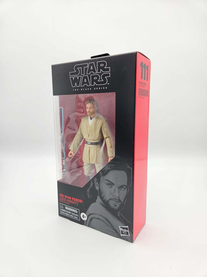 Star Wars Black Series: Obi-Wan Kenobi (Jedi Knight) #111 Red Line 15cm Actionfigur Hasbro 2020