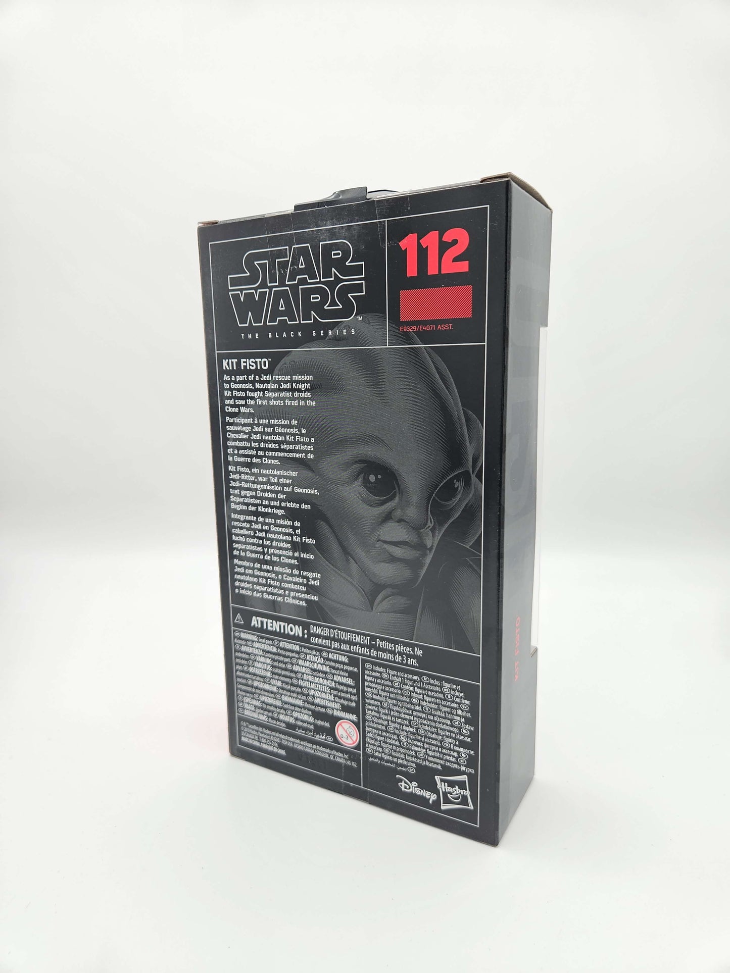 Star Wars Black Series: Kit Fisto #112 Red Line (First Release) 15cm Actionfigur Hasbro 2020