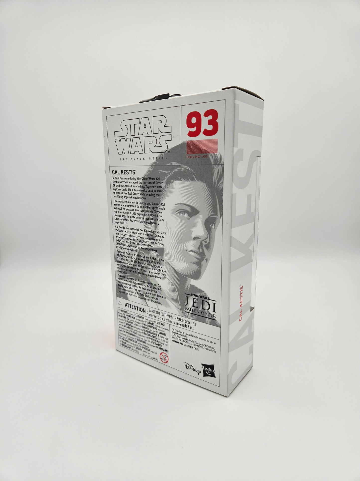 Star Wars Black Series: Cal Kestis (First Edition) #93 Red Line 15cm Actionfigur Hasbro 2019