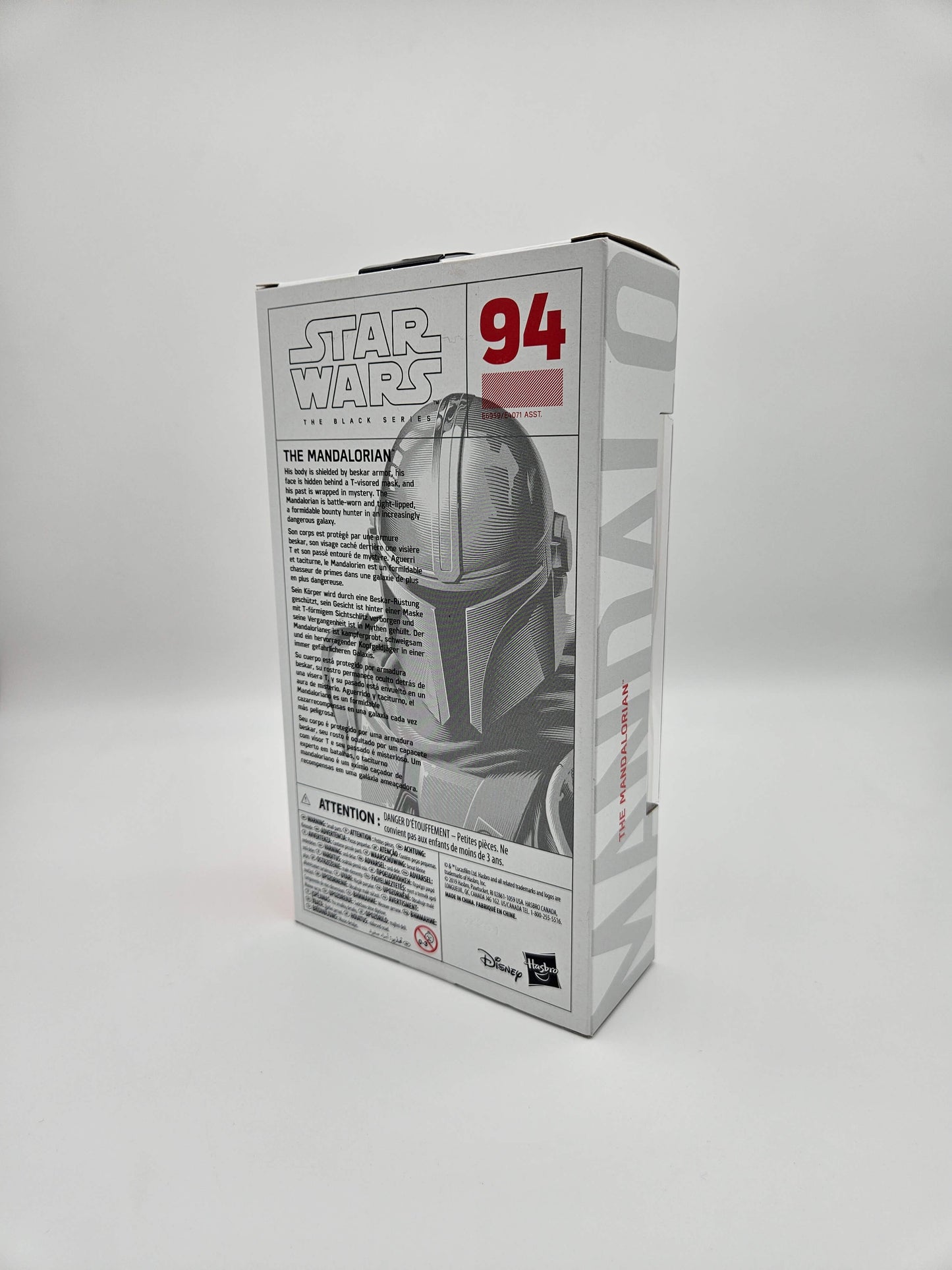 Star Wars Black Series: The Mandalorian (First Edition) #94 Red Line 15cm Actionfigur Hasbro 2019