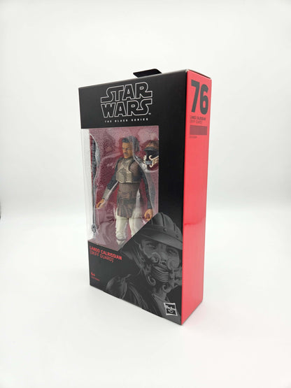 Star Wars Black Series: Lando Calrissian (Skiff Guard) #76 Red Line 15cm Actionfigur Hasbro 2018