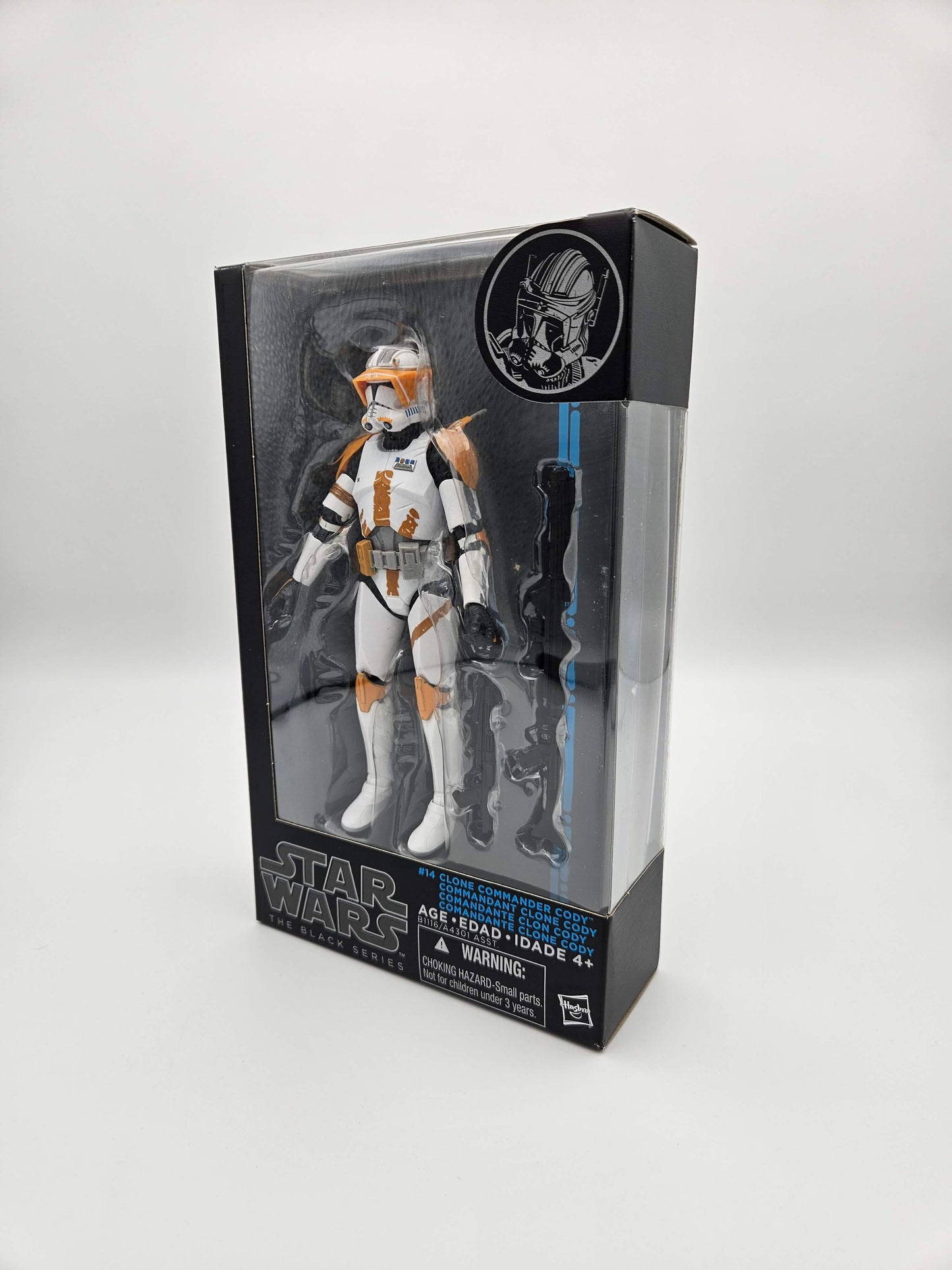 Star Wars Black Series: Clone Commander Cody #14 Blue Line 15cm Actionfigur Hasbro 2015