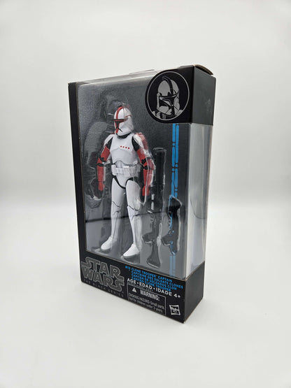 Star Wars Black Series: Clone Trooper Captain #13 Blue Line 15cm Actionfigur Hasbro 2015