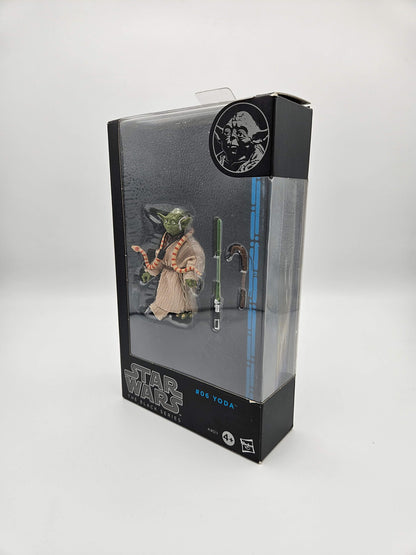 Star Wars Black Series: Yoda #06 Blue Line 15cm Actionfigur Hasbro 2014