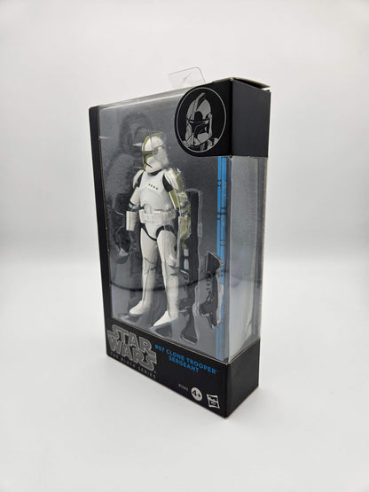 Star Wars Black Series: Clone Trooper Sergeant #02 Blue Line 15cm Actionfigur Hasbro 2014