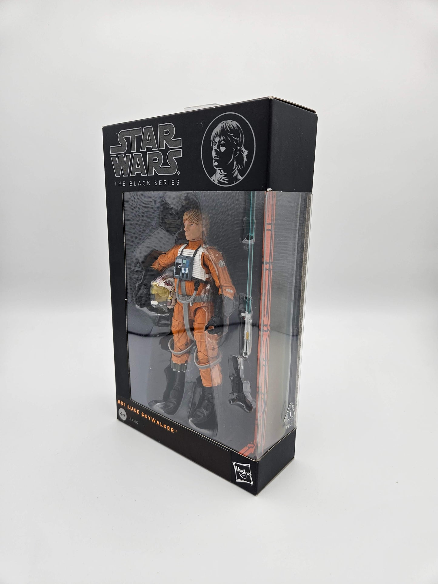 Star Wars Black Series: Luke Skywalker #01 Orange Line 15cm Actionfigur Hasbro 2013