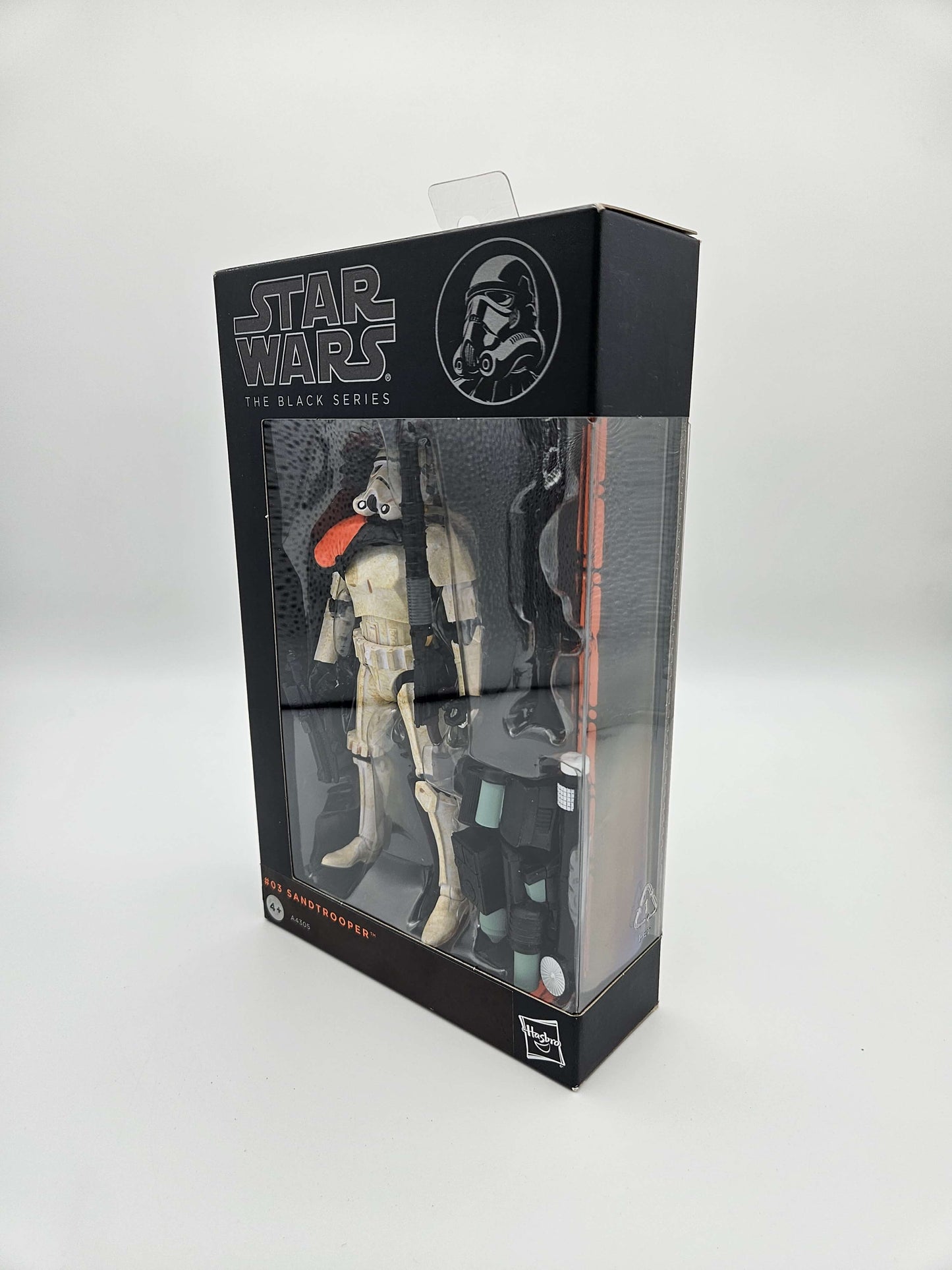 Star Wars Black Series: Sandtrooper #03 Orange Line 15cm Actionfigur Hasbro 2013