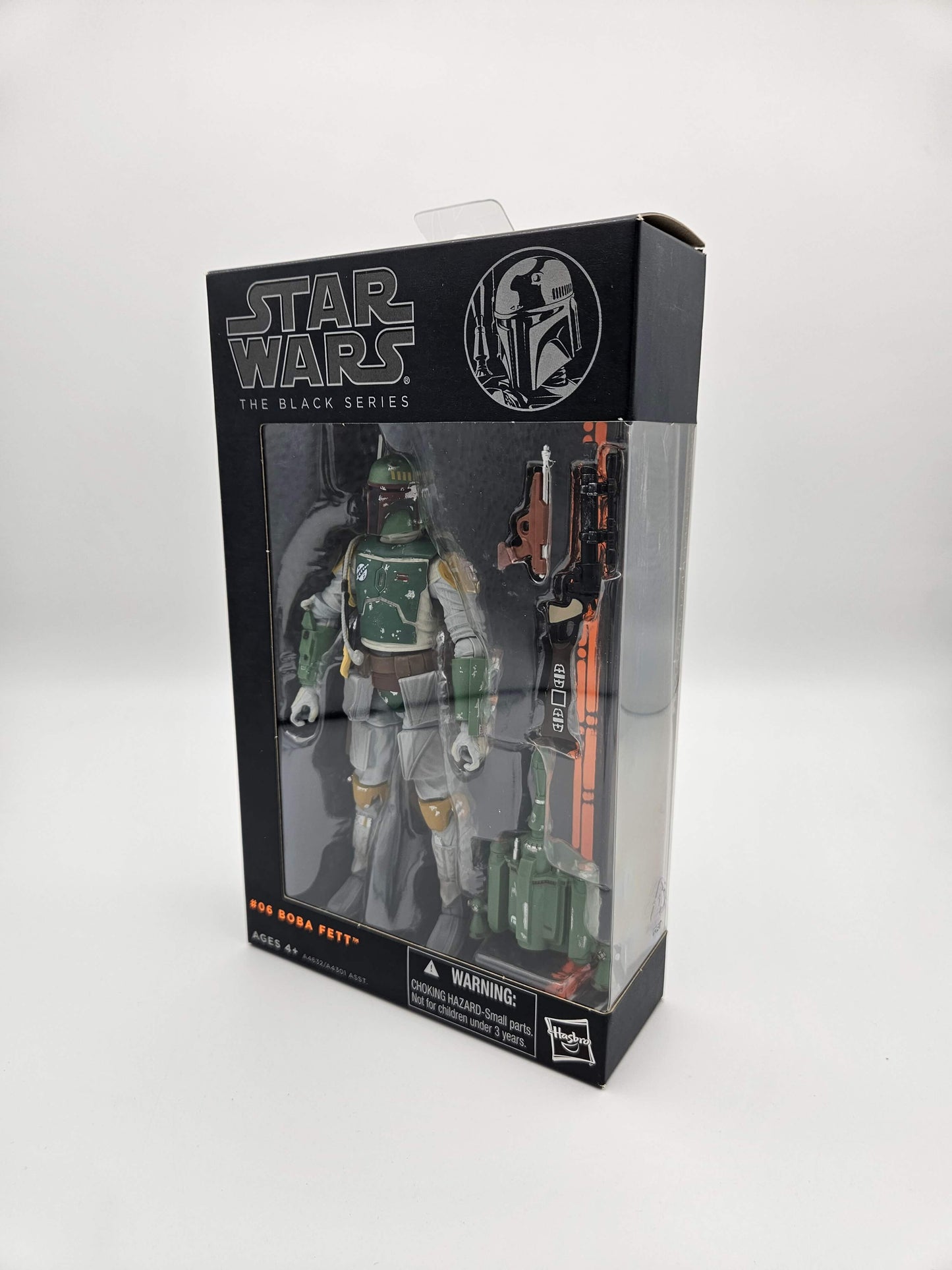 Star Wars Black Series: Boba Fett #06 Orange Line 15cm Actionfigur Hasbro 2013