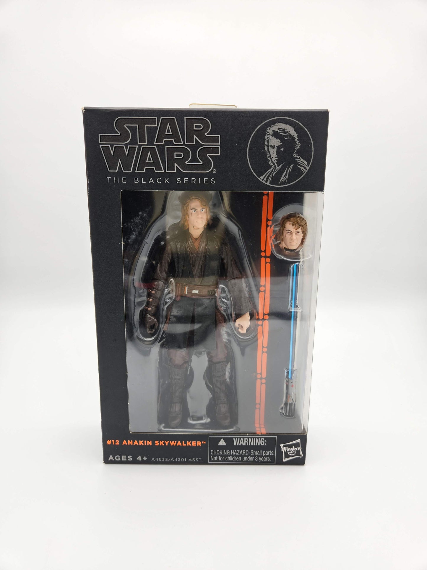 Star Wars Black Series: Anakin Skywalker #12 Orange Line 15cm Actionfigur Hasbro 2014