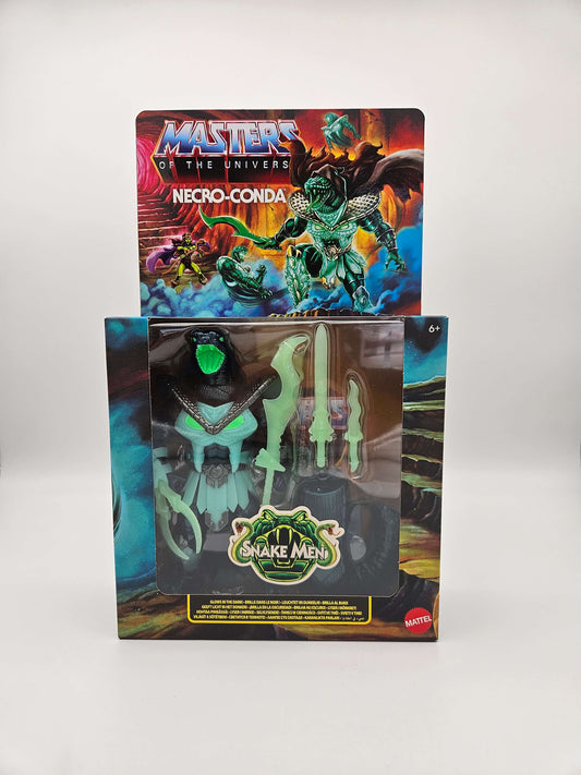 Masters Of The Universe Origins - Necro-Conda Actionfigur 14cm EU Karte 2024