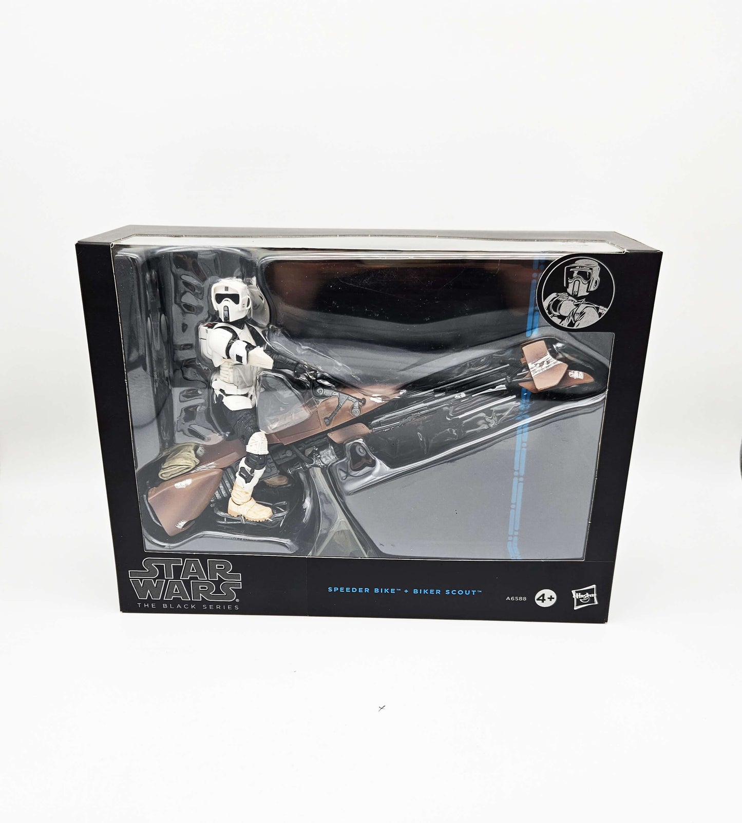 Star Wars Black Series: Speeder Bike & Biker Scout 15cm Actionfigur & Fahrzeug Hasbro 2014