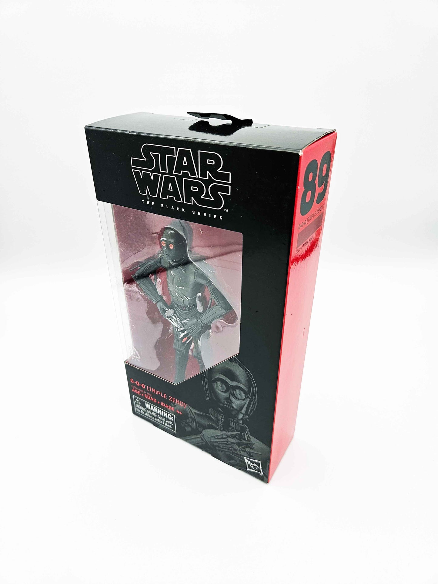 Star Wars Black Series: Expanded Universe - 0-0-0 (Triple Zero) #89 Red Line (First Release) 15cm Actionfigur Hasbro 2019