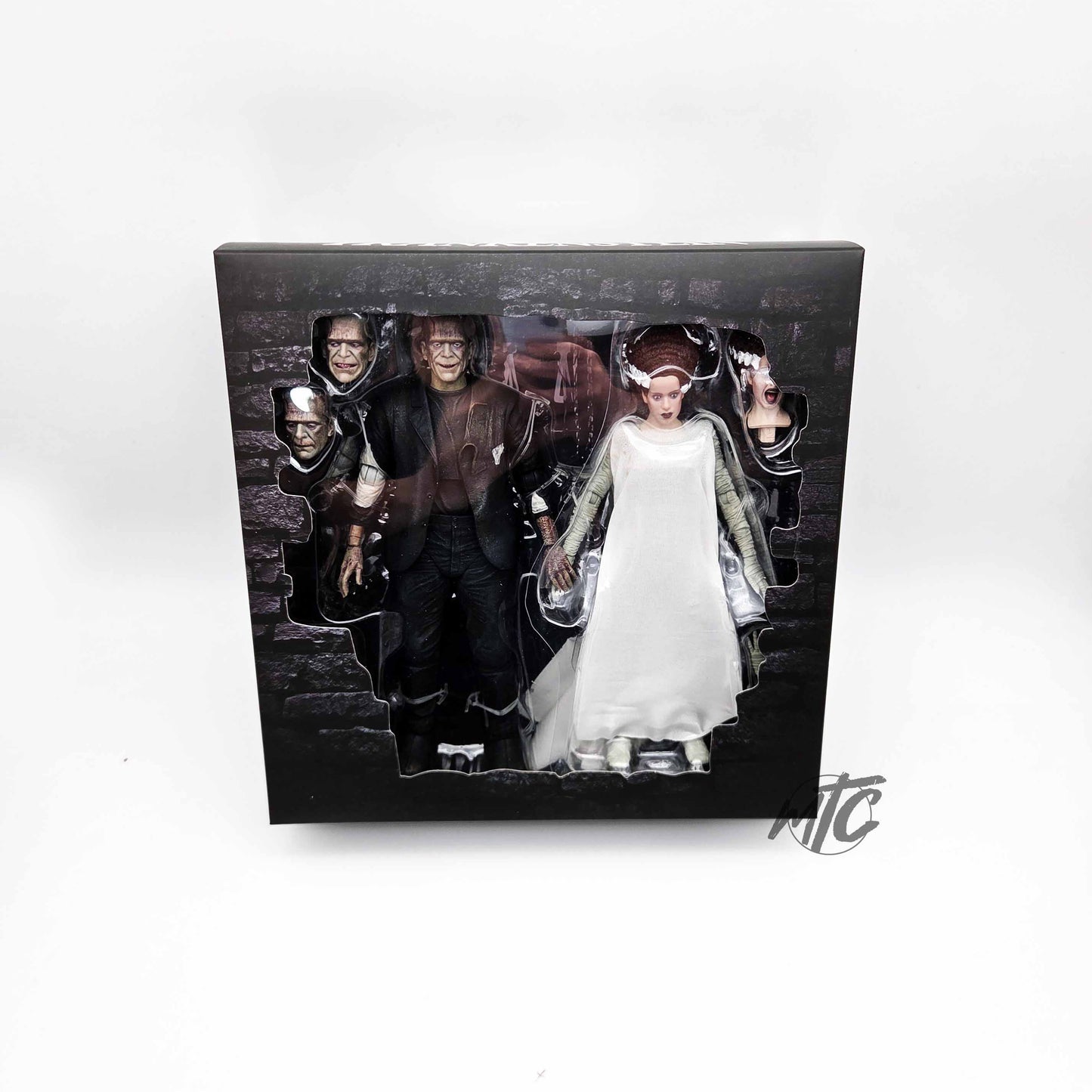 Universal Monsters: The Bride of Frankenstein - The Monster & His Bride (90th Anniversary) Actionfiguren 2er-Pack 18cm NECA Exclusive 2025