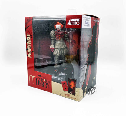 Movie Maniacs: ES - Welcome to Derry - Pennywise (Bloody) 16cm PVC Statue  McFarlane 2026